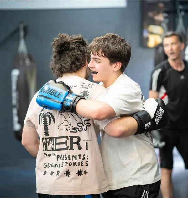 Boksring en trainingsruimte bij BOKS Leiden