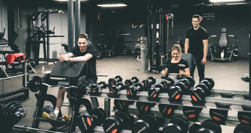 Fitnessruimte met Nautilus krachtapparatuur bij BOKS Gouda