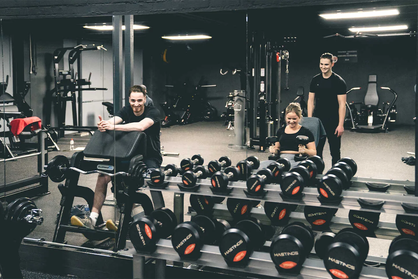 Fitnessruimte met Nautilus krachtapparatuur bij BOKS Gouda
