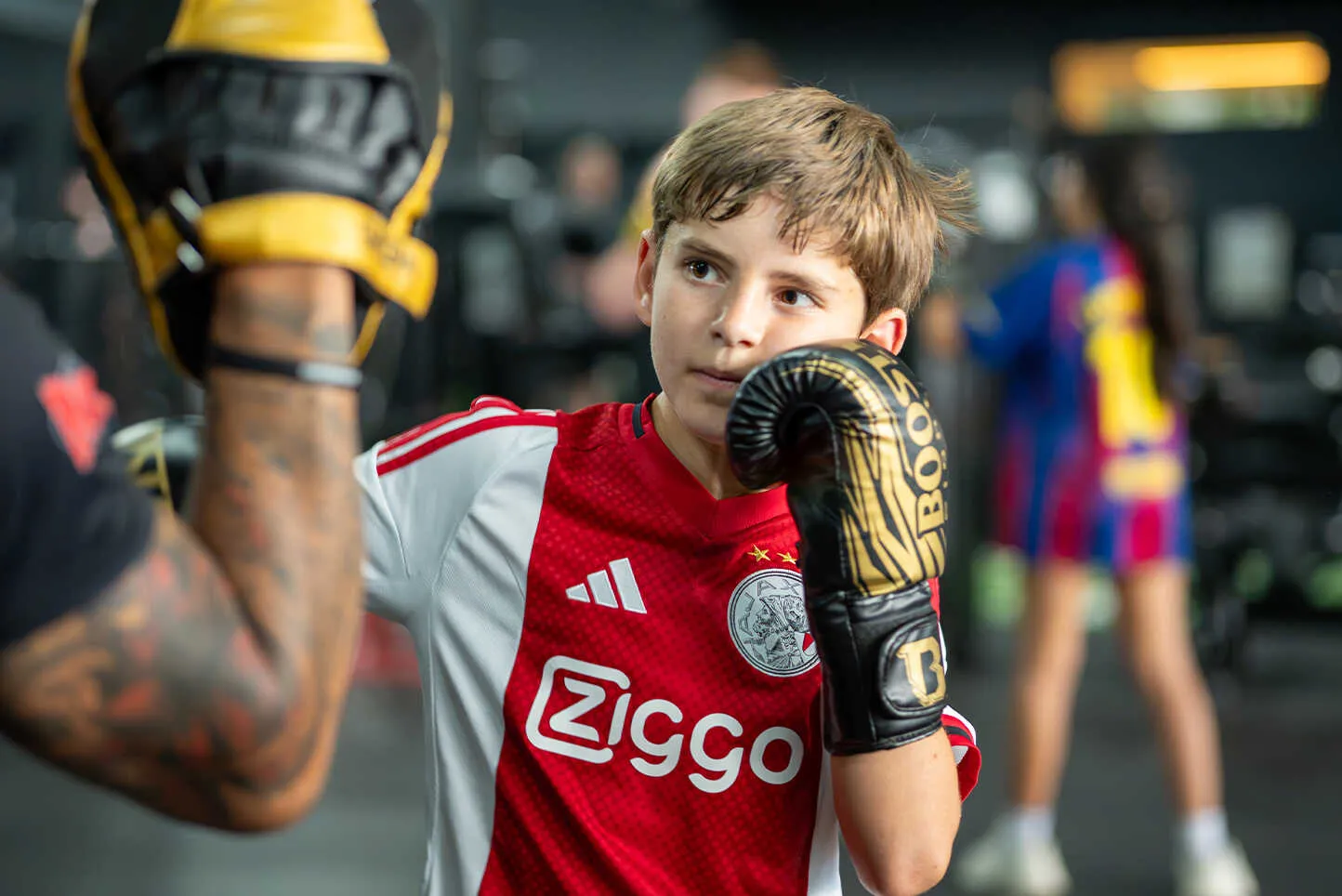 Jeugd boksles bij BOKS Gouda